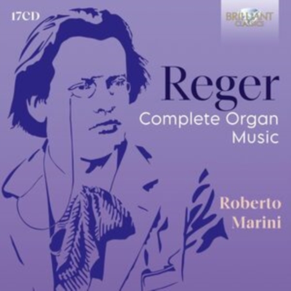 Max Reger - Complete Organ Music (17 Cd) ryhmässä CD / Klassiskt @ Bengans Skivbutik AB (5508878)