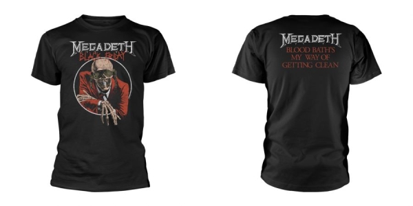 Megadeth - T/S Black Friday (M) ryhmässä MERCH / Vaatteet / T-paidat @ Bengans Skivbutik AB (5508922)