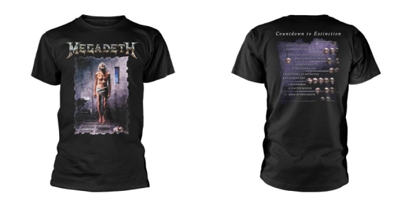 Megadeth - T/S Countdown To Extinction (Xxxl) ryhmässä BW-T-shirts @ Bengans Skivbutik AB (5508925)