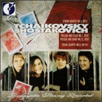 Tschaikowsky/Schostakowitsch - String Quartet No 1 ryhmässä CD @ Bengans Skivbutik AB (5509043)