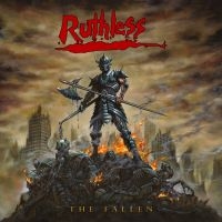 Ruthless - The Fallen (Orange/Blue Marbled Vin ryhmässä VINYYLI / Hårdrock @ Bengans Skivbutik AB (5509251)