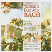 Bach Johann Ludwig - Missa Brevis ryhmässä CD @ Bengans Skivbutik AB (5509867)