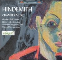 Hindemith - Chamber Music ryhmässä CD @ Bengans Skivbutik AB (5509891)