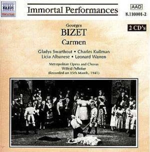 Bizet Georges - Bizet:Carmen ryhmässä CD @ Bengans Skivbutik AB (5510025)