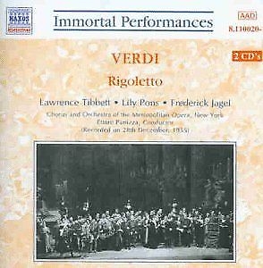 Verdi Giuseppe - Verdi:Rigoletto ryhmässä CD @ Bengans Skivbutik AB (5510027)