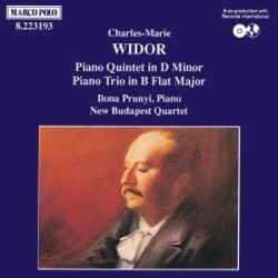Widor Charles-Marie - Piano Quintet In D Minor, Piano Tri ryhmässä CD @ Bengans Skivbutik AB (5510091)