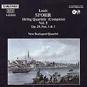 Spohr Louis - String Quartet Op29 1 2 ryhmässä CD @ Bengans Skivbutik AB (5510095)