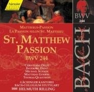 Bach Johann Sebastian - St. Matthew Passion (Bwv 244) ryhmässä CD / Myydyimmät @ Bengans Skivbutik AB (5510430)
