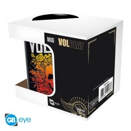Volbeat - Mug - 320 Ml - Skull And Roses  ryhmässä Minishops / Volbeat @ Bengans Skivbutik AB (5510710)