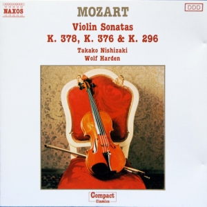 Mozart Wolfgang Amadeus - Violin Sonatas K.378, K.376 & K.296 ryhmässä CD @ Bengans Skivbutik AB (5511043)