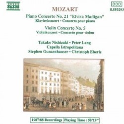 Mozart Wolfgang Amadeus - Piano Concerto 21 ryhmässä CD @ Bengans Skivbutik AB (5511058)