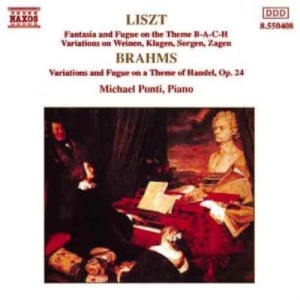 Liszt / Brahms - Piano Works ryhmässä CD @ Bengans Skivbutik AB (5511062)