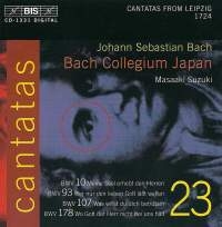 Bach Johann Sebastian - Bach Cantatas Vol 23 ryhmässä CD @ Bengans Skivbutik AB (551109)
