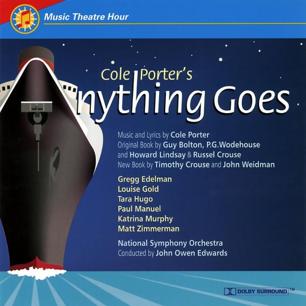 Original Studio Cast - Anything Goes ryhmässä CD / Myydyimmät @ Bengans Skivbutik AB (5511788)