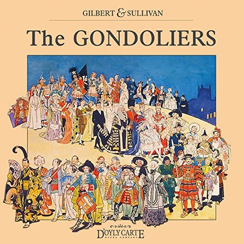 Original Cast Recording - The Gondoliers ryhmässä CD / Myydyimmät @ Bengans Skivbutik AB (5511827)