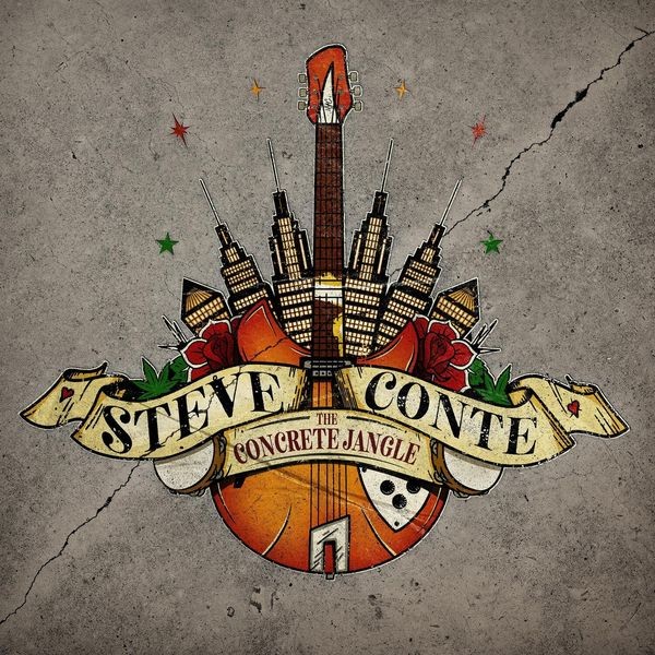 Steve Conte - The Concrete Jangle ryhmässä VINYYLI / Pop-Rock @ Bengans Skivbutik AB (5511933)