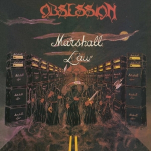 Obsession - Marshall Law (Red Vinyl Lp) ryhmässä VINYYLI @ Bengans Skivbutik AB (5512227)