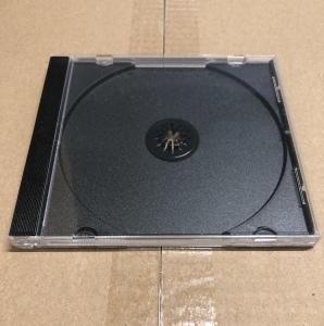Cd-Ask - Jewelcase Inkl Svart Monterat Tray ryhmässä VARUSTEET @ Bengans Skivbutik AB (5512448)
