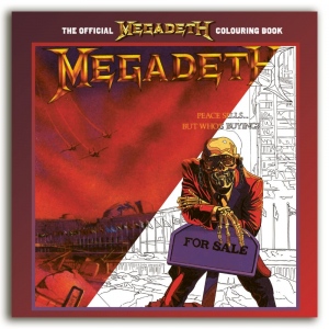 Megadeth - The Official Megadeth Colouring Book ryhmässä Minishops / Rock N' Roll Colouring Books @ Bengans Skivbutik AB (5512638)