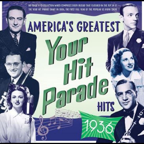 Various Artists - America's Greatest 'Your Hit Parade ryhmässä CD / Myydyimmät @ Bengans Skivbutik AB (5512826)