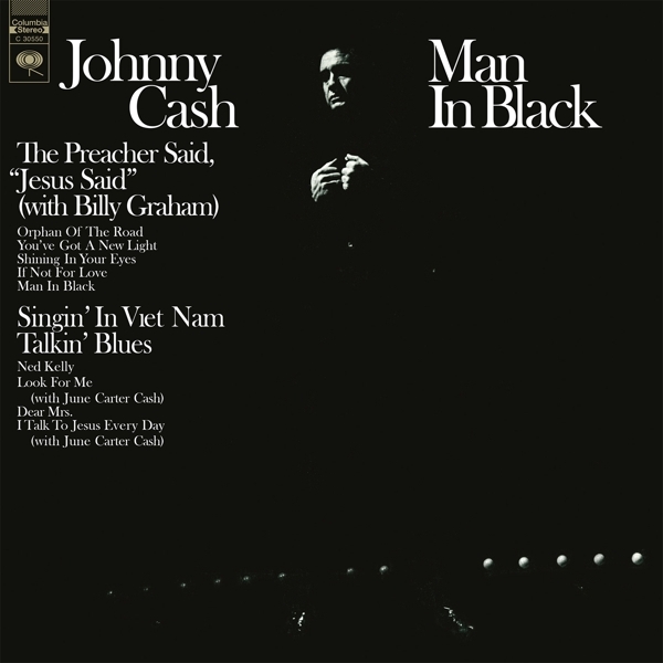 Johnny Cash - Man In Black ryhmässä VINYYLI / Myydyimmät @ Bengans Skivbutik AB (5512923)