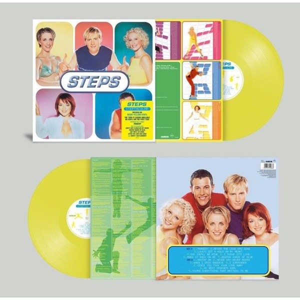 Steps - Steptacular (140G Neon Yellow Vinyl) ryhmässä VINYYLI / Pop-Rock @ Bengans Skivbutik AB (5513414)