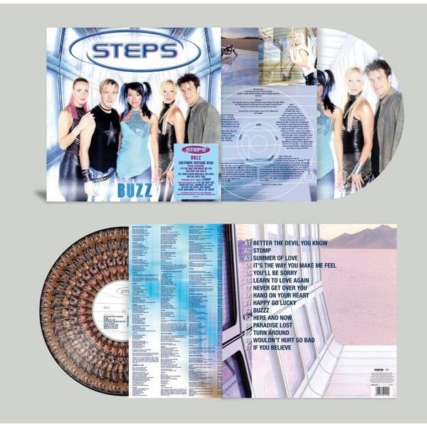 Steps - Buzz (Zoetrope Picture Disc) ryhmässä VINYYLI / Pop-Rock @ Bengans Skivbutik AB (5513417)