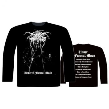 Darkthrone - L/S Under A Funeral Moon (M) ryhmässä MERCH / Vaatteet / T-paidat @ Bengans Skivbutik AB (5513741)