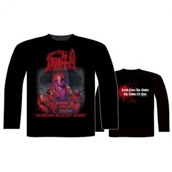 Death - L/S Scream Bloody Gore (Xxl) ryhmässä MERCH / Vaatteet / T-paidat @ Bengans Skivbutik AB (5513749)