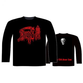 Death - L/S Life Will Never Last (L) ryhmässä MERCH / Vaatteet / T-paidat @ Bengans Skivbutik AB (5513750)