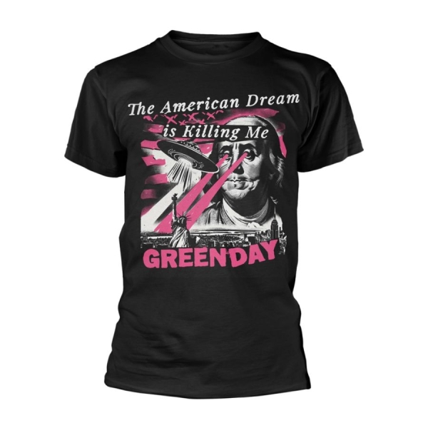 Green Day - T/S American Dream Abduction (L) ryhmässä MERCH / Vaatteet / T-paidat @ Bengans Skivbutik AB (5514018)
