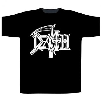 Death - T/S Death - Logo (M) ryhmässä MERCH / Vaatteet / T-paidat @ Bengans Skivbutik AB (5514066)