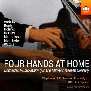 Stephanie Mccallum Erin Helyard - Four Hands At Home - Domestic Music ryhmässä CD @ Bengans Skivbutik AB (5514309)