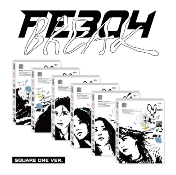 NMIXX - Fe3o4: Break (Square One Version) ryhmässä CD / Pop-Rock @ Bengans Skivbutik AB (5514327)