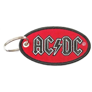 Ac/Dc - Keychain: Oval Logo (Double Sided) ryhmässä Minishops / AC/DC @ Bengans Skivbutik AB (5516008)