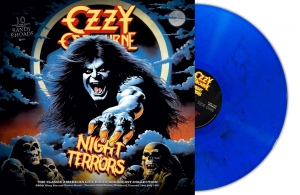 Ozzy Osbourne - Night Terrors (Blue Marbled Vinyl L ryhmässä VINYYLI @ Bengans Skivbutik AB (5516270)