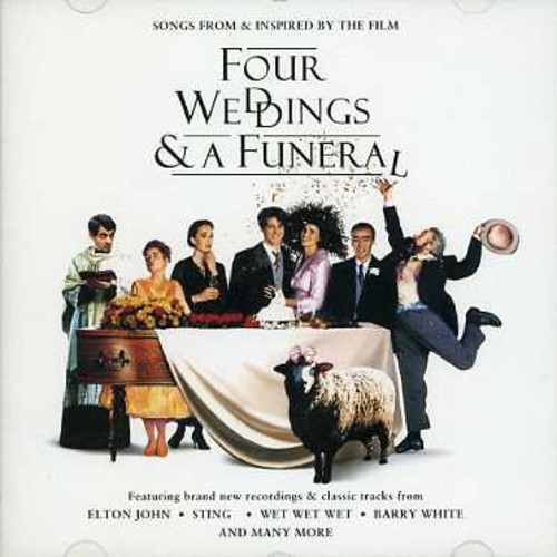 Filmmusik - Four Weddings & A Funeral ryhmässä CD / Film/Musikal @ Bengans Skivbutik AB (551628)