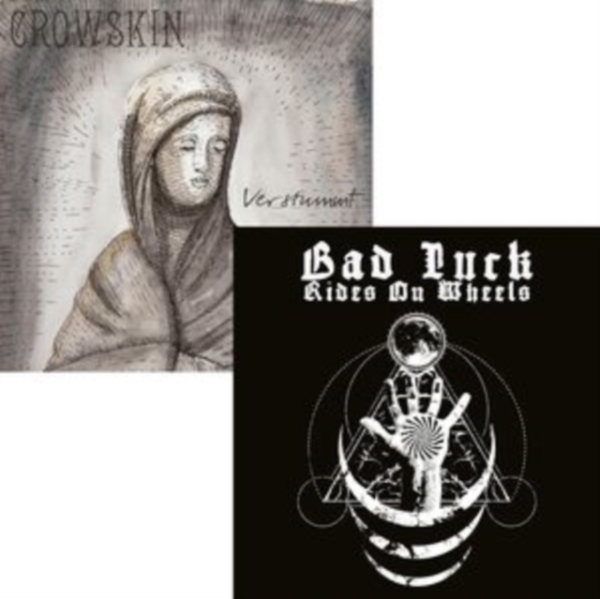 Crowskin / Bad Luck Rides On Wheels - Verstummt ryhmässä VINYYLI / Hårdrock @ Bengans Skivbutik AB (5516332)