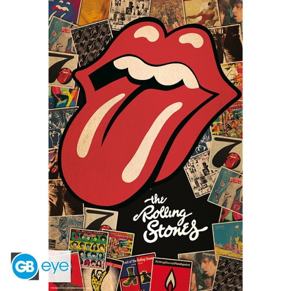 Rolling Stones - Poster Maxi Collage 91,5X61 ryhmässä MERCH / Julisteet @ Bengans Skivbutik AB (5516626)