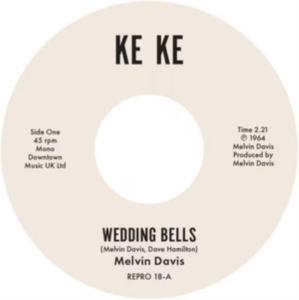 Melvin Davis - Wedding Bells / It's No News ryhmässä VINYYLI @ Bengans Skivbutik AB (5516907)