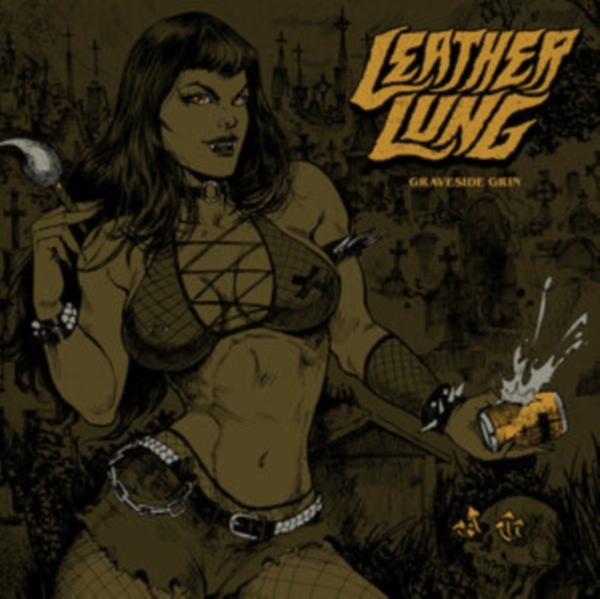 Leather Lung - Graveside Grin (Yellow Vinyl Lp) ryhmässä VINYYLI / Hårdrock @ Bengans Skivbutik AB (5517071)