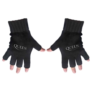 Queen - Logo Fingerless Gloves ryhmässä Minishops / Queen @ Bengans Skivbutik AB (5517618)