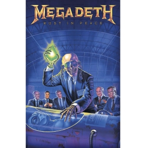 Megadeth - Rust In Peace Textile Poster ryhmässä Minishops / Megadeth @ Bengans Skivbutik AB (5518165)