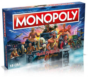 Iron Maiden - Iron Maiden Monopoly ryhmässä Minishops / Iron Maiden @ Bengans Skivbutik AB (5518544)