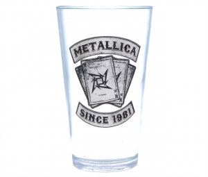 Metallica - Metallica - Dealer - Glas ryhmässä MERCH @ Bengans Skivbutik AB (5518639)