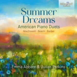 Emma Abbate Julian Perkins - Summer Dreams - American Piano Duet ryhmässä CD @ Bengans Skivbutik AB (5518773)