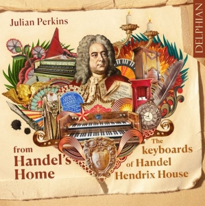 Perkins Julian - From Handel's Home: The Keyboards O ryhmässä CD @ Bengans Skivbutik AB (5519153)