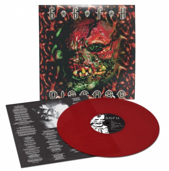 Ggfh - Disease (Red Vinyl Lp) ryhmässä VINYYLI / Myydyimmät @ Bengans Skivbutik AB (5519167)