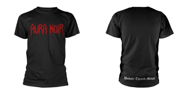 Aura Noir - T/S Logo (Xxxl) ryhmässä MERCH / Vaatteet / T-paidat @ Bengans Skivbutik AB (5519179)