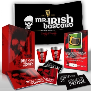 Mr. Irish Bastard - Battle Songs Of The Damned (Ltd Fan ryhmässä CD @ Bengans Skivbutik AB (5519360)